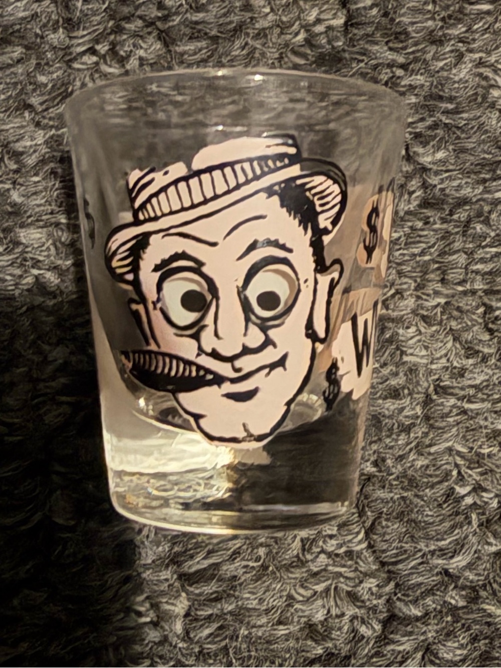 Roving eyes Funny Face Shot Glass - Novelty Drinkware